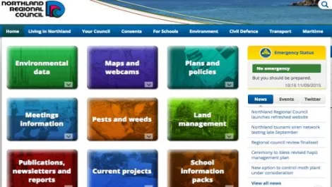 Northland Regional Council upgrades website for cool $35,000