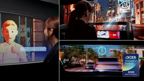 LG unveils AI 'Affectionate Intelligence' car cabin at CES